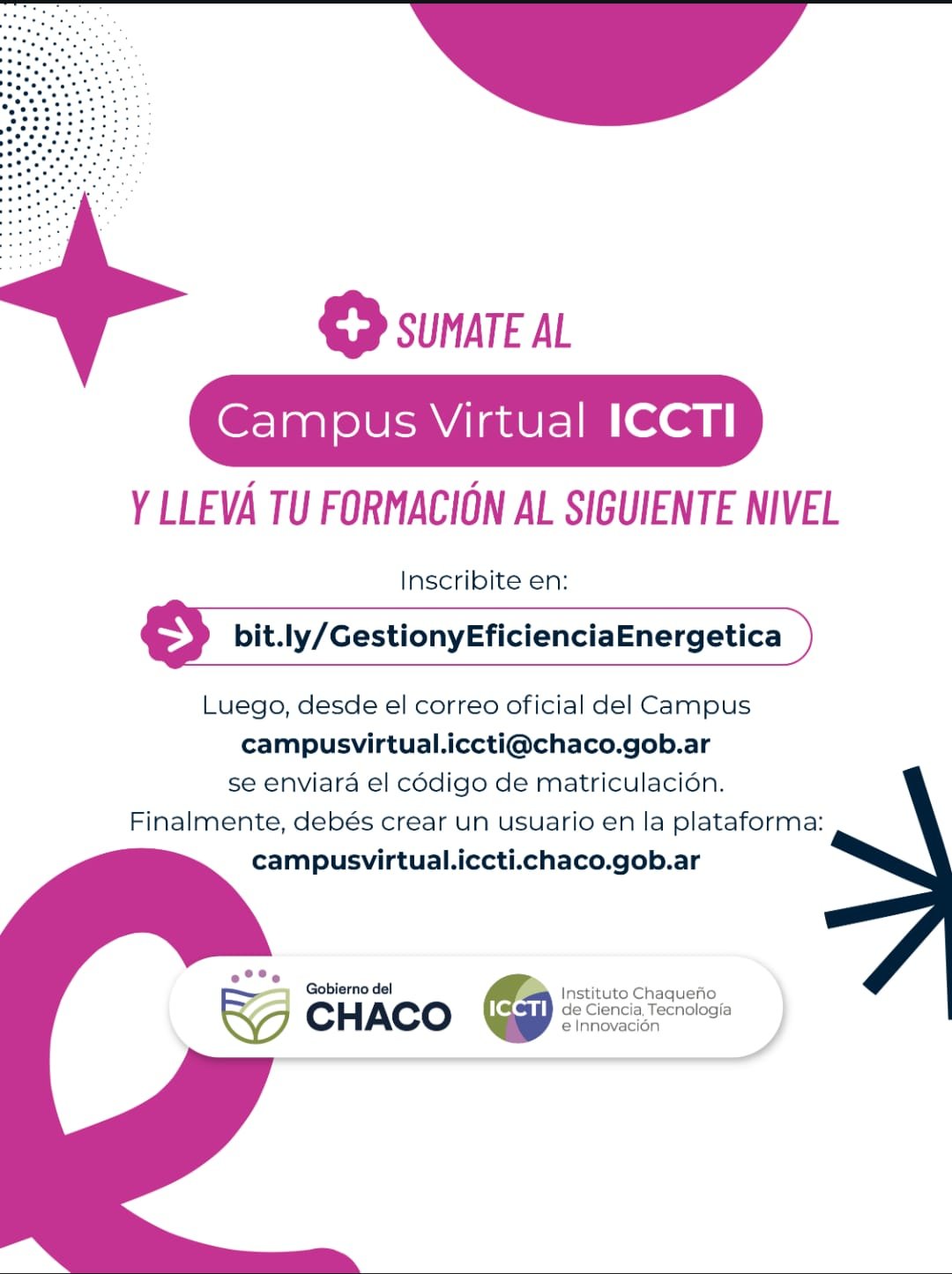 Campus Virtual ICCTI 📣 Curso Gestión y Eficiencia Energética Industrial ⚡️🏭 